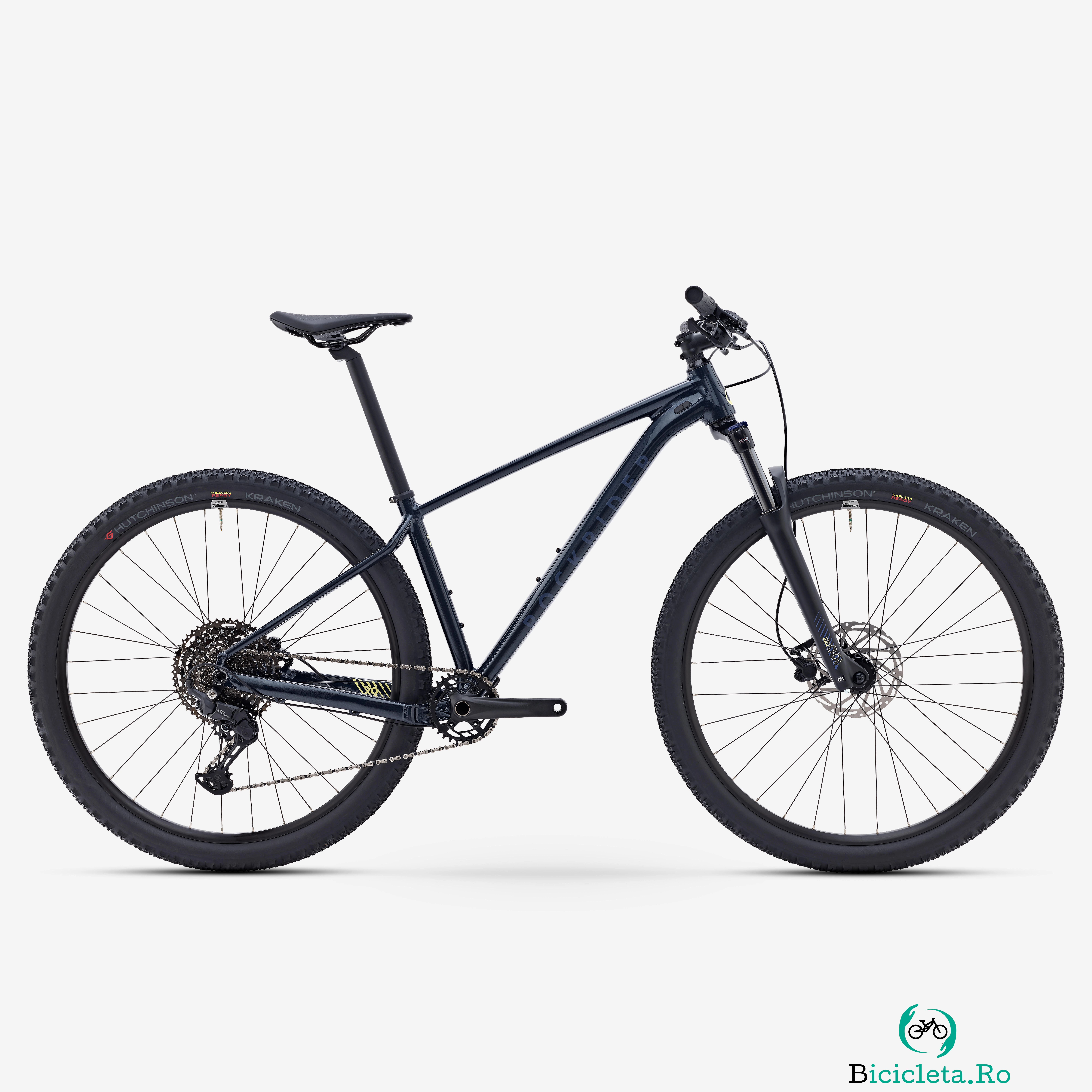 Bicicletă MTB XC semi-rigidă 29" cadru aluminiu RACE 500 Albastru