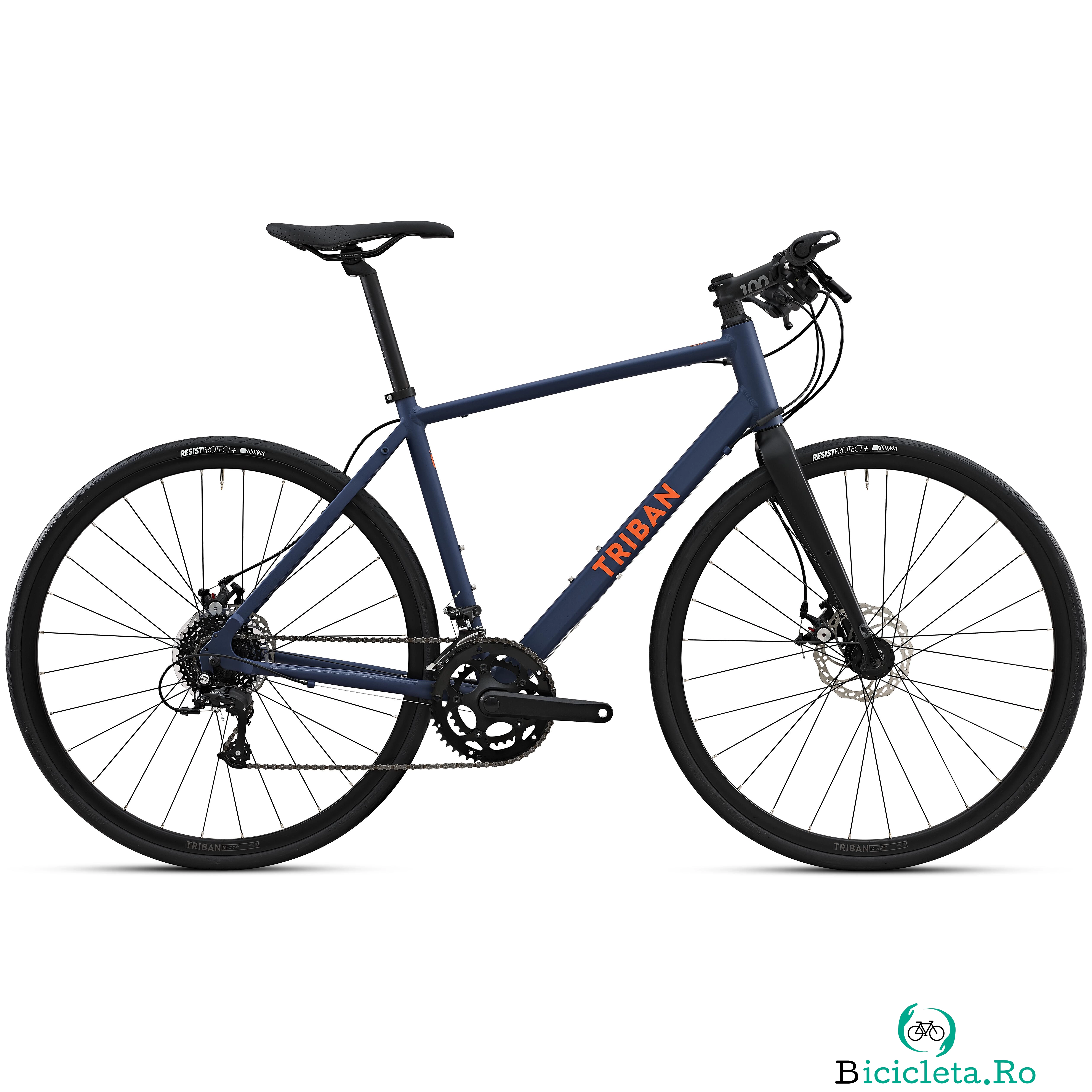 Bicicletă de șosea RC 120 Disc Albastru-Portocaliu la 2,799.99 lei ron