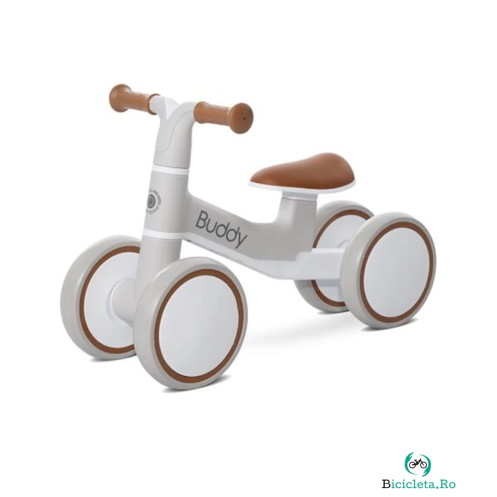Bicicleta de echilibru, Lorelli Buddy, 12-36 luni, Beige