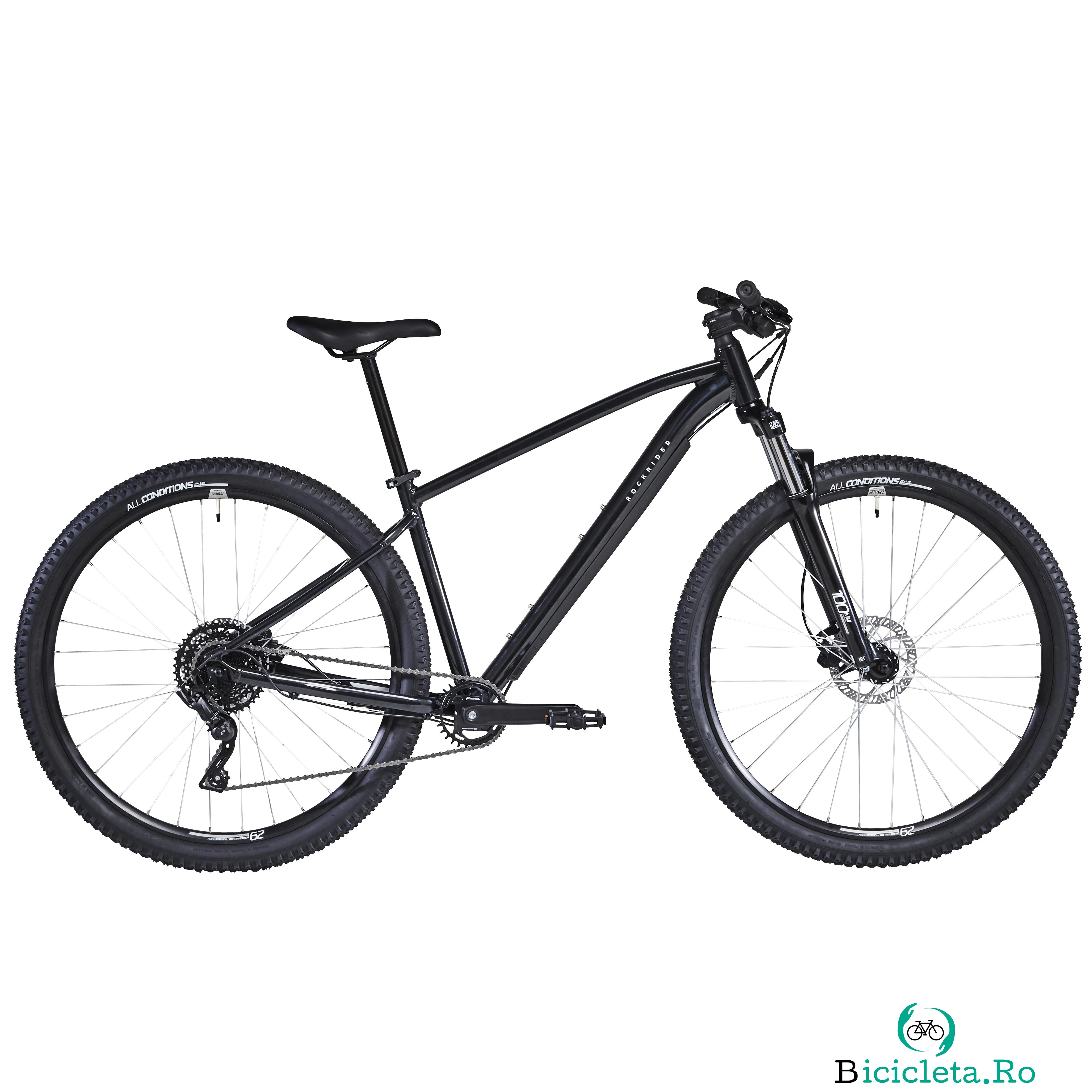 Bicicletă MTB EXPL500 29" Negru
