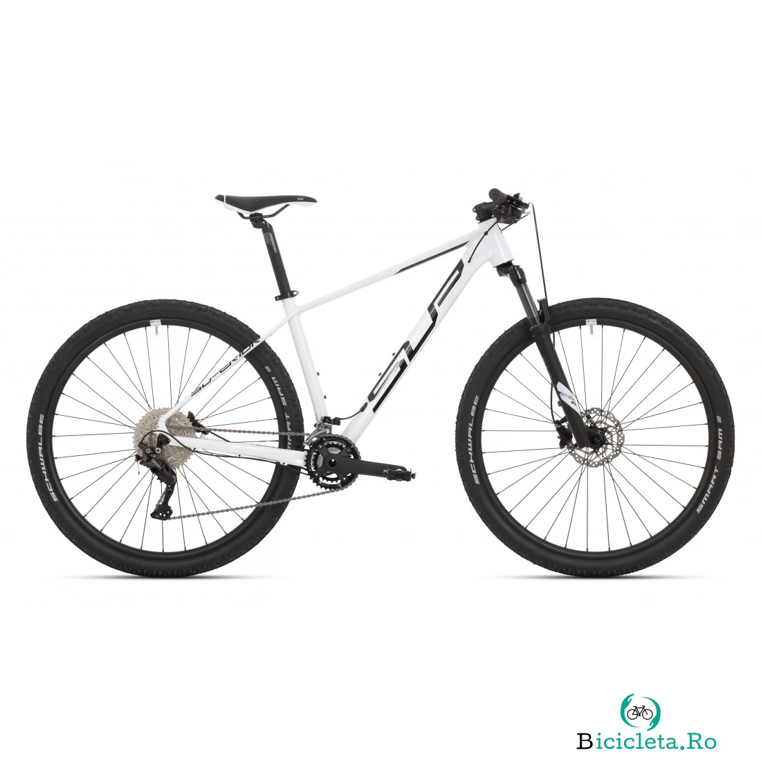 Bicicleta Superior XC 879 29 Gloss White/Black Metallic 20 - (L)