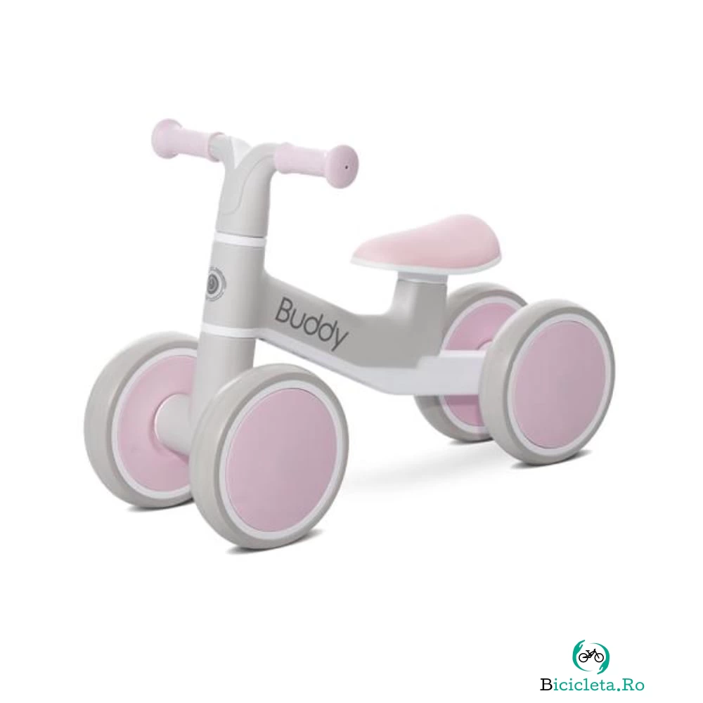Bicicleta de echilibru, Lorelli Buddy, 12-36 luni, Pink
